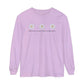 Daisy Speech-Language Pathology Long Sleeve Comfort Colors T-Shirt