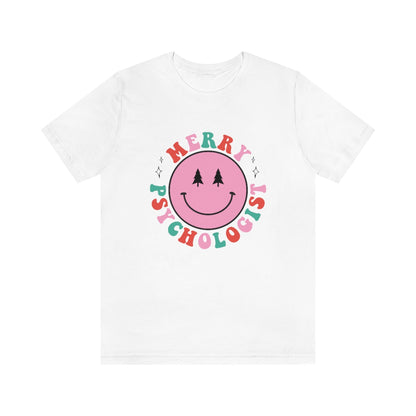 Merry Psychologist Smile Jersey T-Shirt