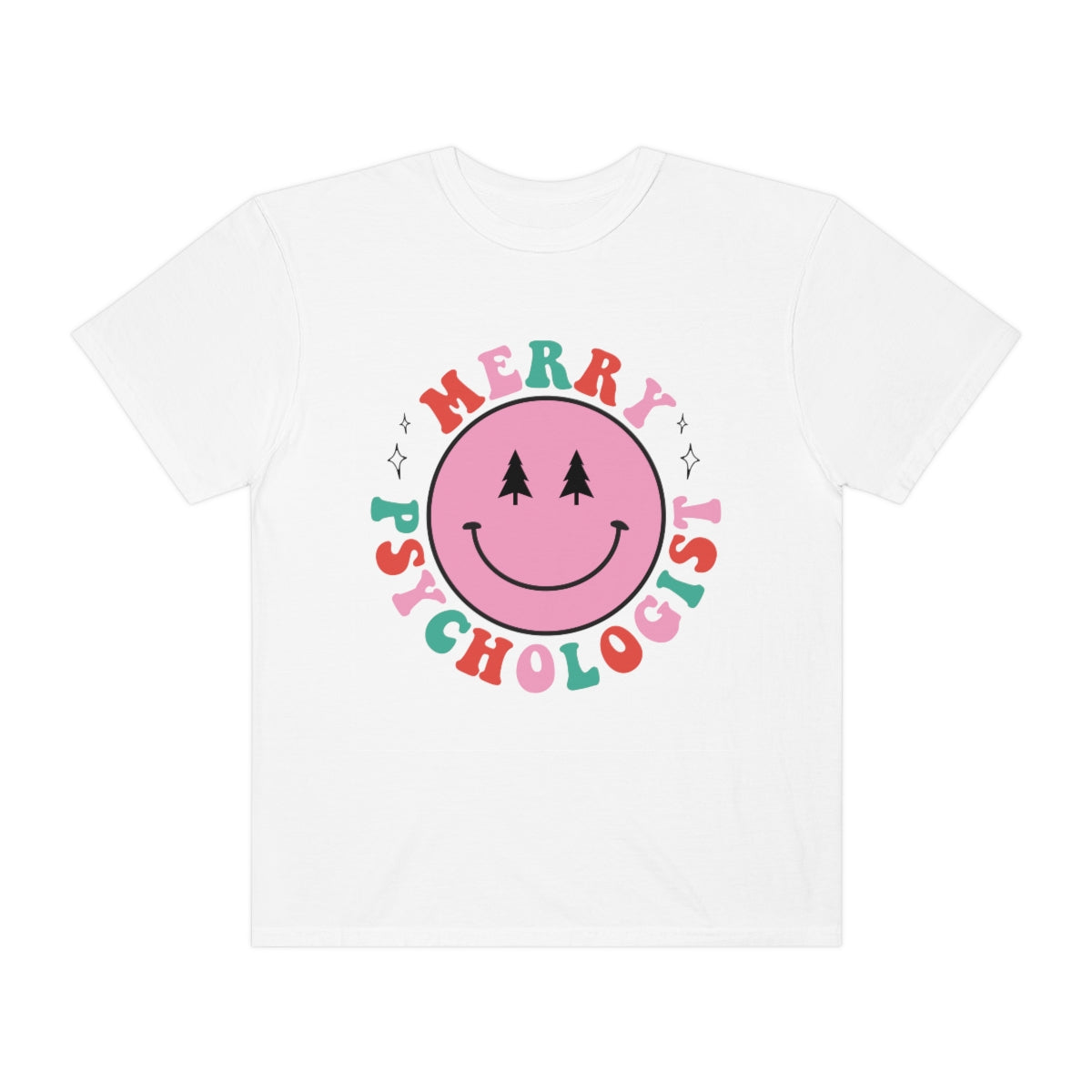 Merry Psychologist Smile Comfort Colors T-Shirt