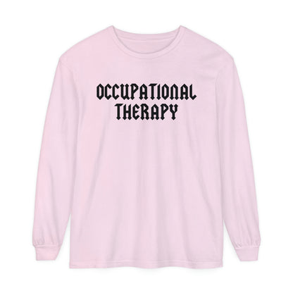 Occupational Therapy Band Inspired Long Sleeve Comfort Colors T-Shirt