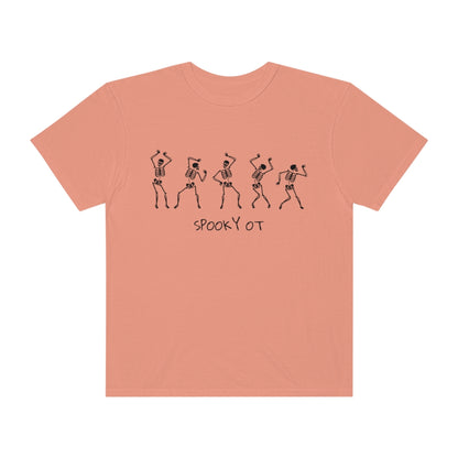 Spooky OT Skeletons Comfort Colors T-Shirt