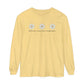 Daisy Speech-Language Pathology Long Sleeve Comfort Colors T-Shirt