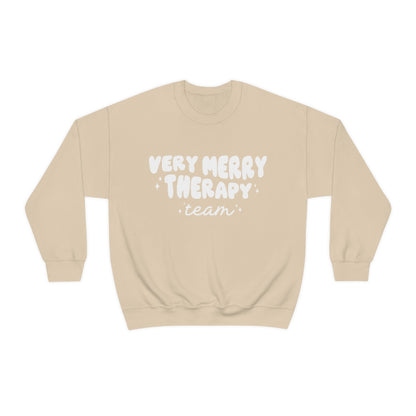Very Merry Therapy Team Crewneck Sweatshirt