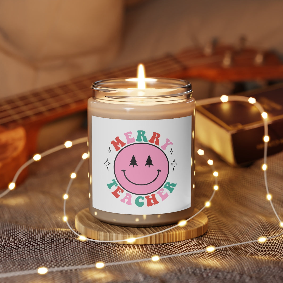 Merry Teacher Scented Candle