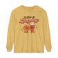 Lattes and Language Long Sleeve Comfort Colors T-Shirt