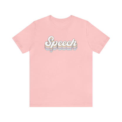 Retro Speech Jersey T-Shirt