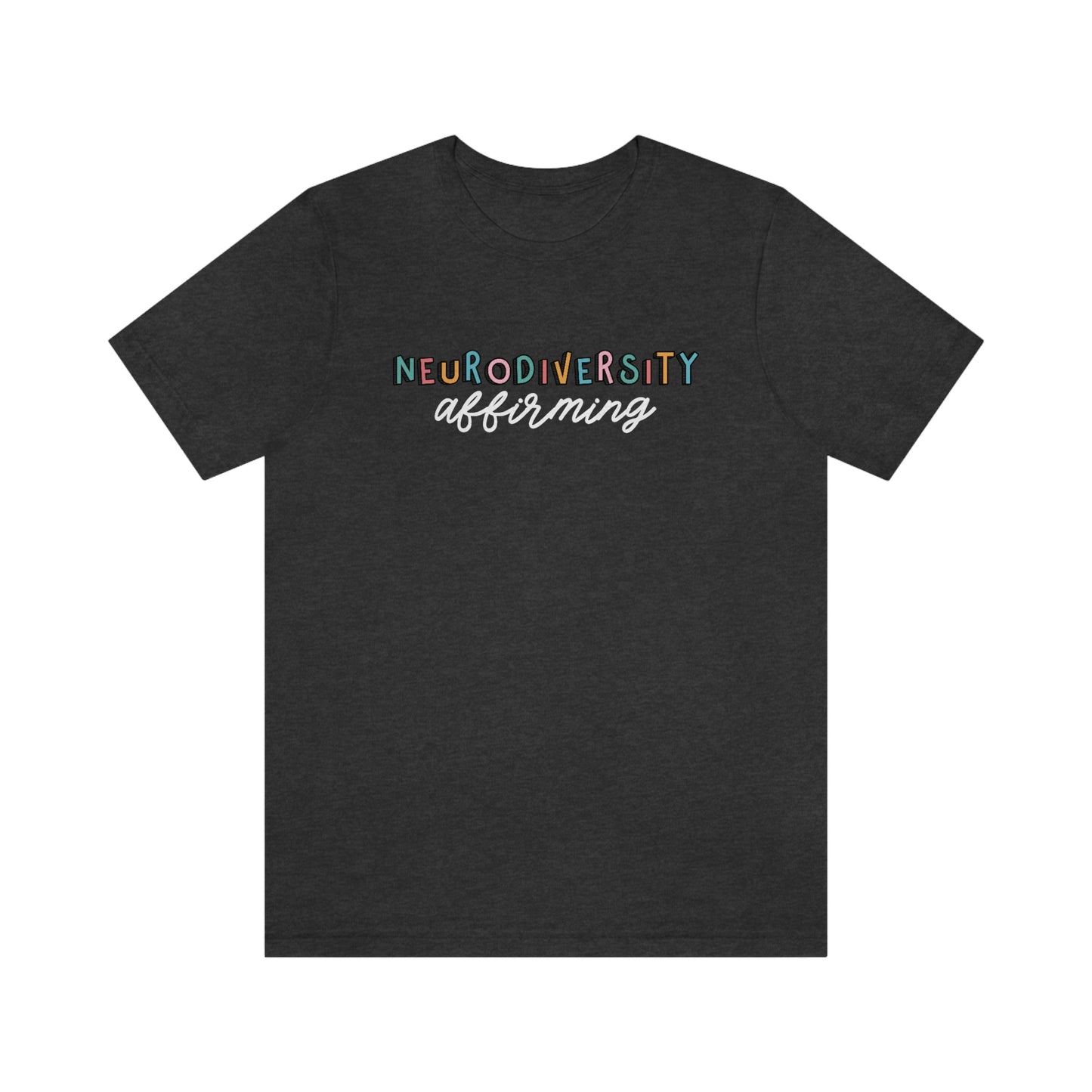 Neurodiversity Affirming Jersey T-Shirt