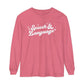 Speech & Language Stars Long Sleeve Comfort Colors T-Shirt