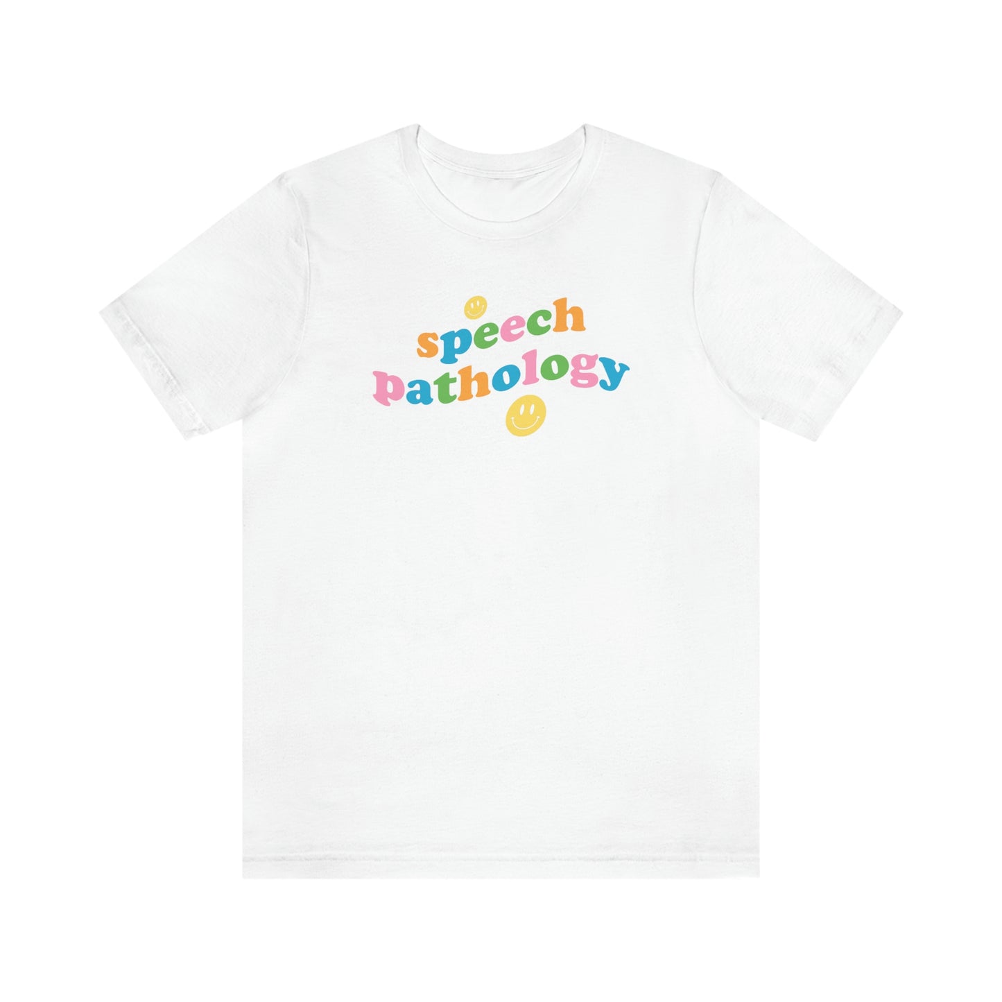 Speech Pathology Wavy Jersey T-Shirt
