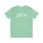 Lucky OT Distressed Jersey T-Shirt