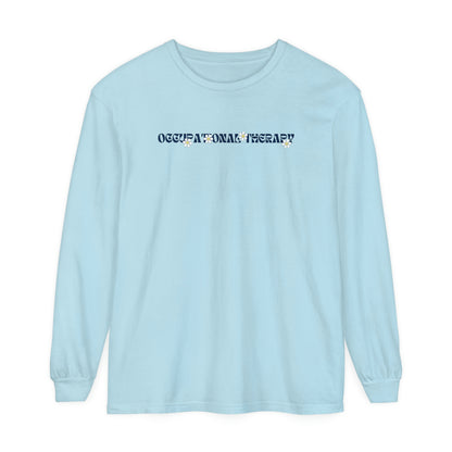 OT Retro Daisy Long Sleeve Comfort Colors T-shirt