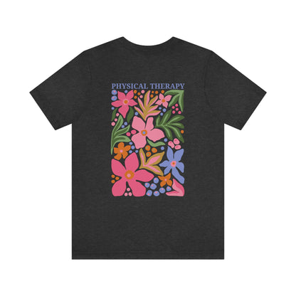 Physical Therapy Jersey T-Shirt | Front and Back Print