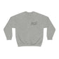 Speech Path Butterflies Crewneck Sweatshirt | Front and Back Print