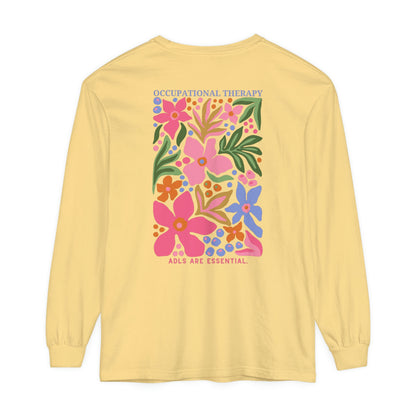 Occupational Therapy Long Sleeve Comfort Colors T-Shirt