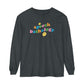 Speech Pathology Wavy Long Sleeve Comfort Colors T-Shirt