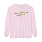 Occupational Therapy Wavy Long Sleeve Comfort Colors T-Shirt