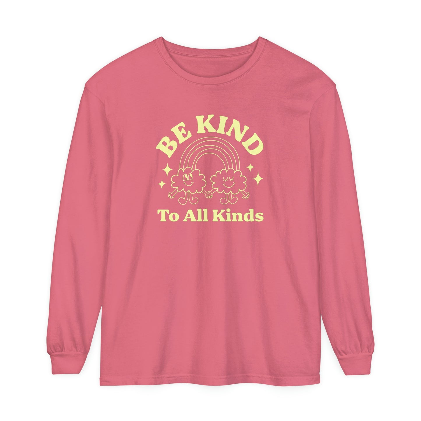 Be Kind to All Kinds Long Sleeve Comfort Colors T-Shirt