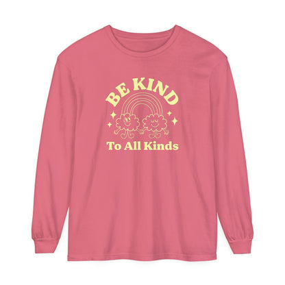 Be Kind to All Kinds Long Sleeve Comfort Colors T-Shirt