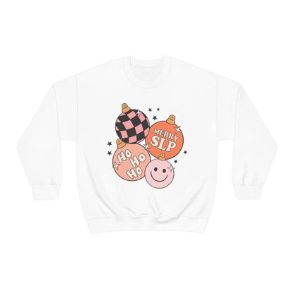 Merry SLP Ornaments Crewneck Sweatshirt