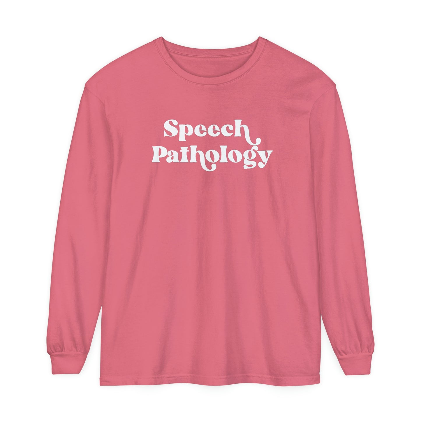 Speech Pathology Comfort Colors Long Sleeve T-Shirt