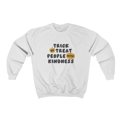 Trick or Treat People With Kindness Crewneck Sweatshirt
