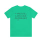 Speech Path Butterflies Jersey T-Shirt | Front and Back Print