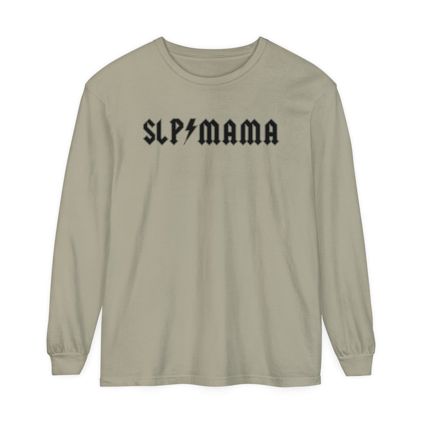 SLP Mama Band-Inspired Long Sleeve Comfort Colors T-Shirt