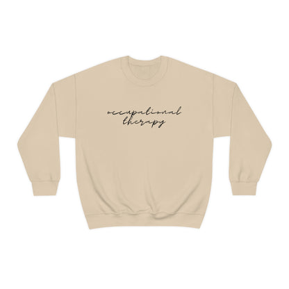 Script Occupational Therapy Crewneck Sweatshirt