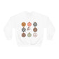 Retro Holiday Ornaments Crewneck Sweatshirt