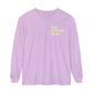 The Speech Club Long Sleeve Comfort Colors T-Shirt