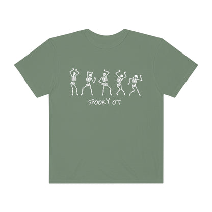 Spooky OT Skeletons Comfort Colors T-Shirt