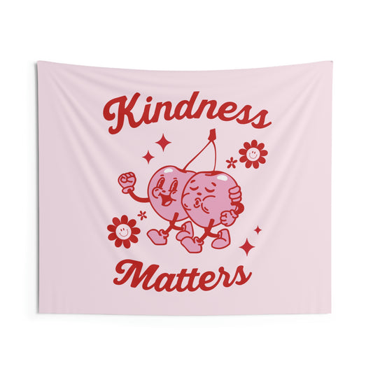 Kindness Matters Wall Tapestry