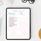 Printable Evaluation Checklist