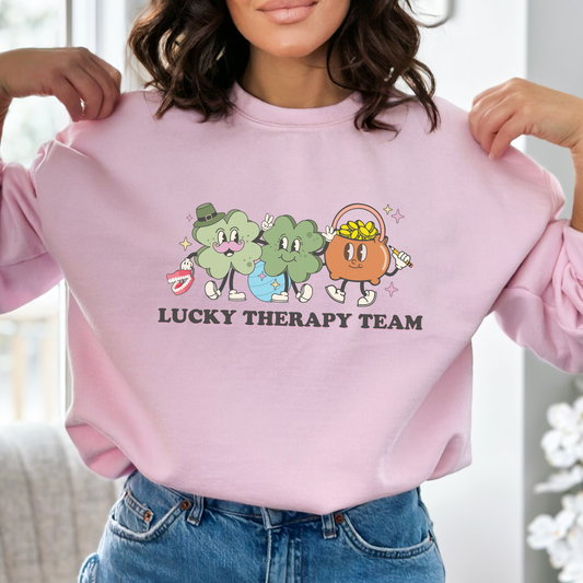 Lucky Therapy Team Crewneck Sweatshirt