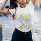 Speech Path Floral Jersey T-Shirt