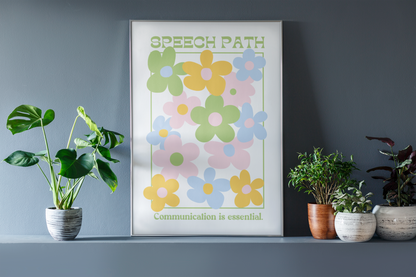 Communication is Essential Speech Digital Print