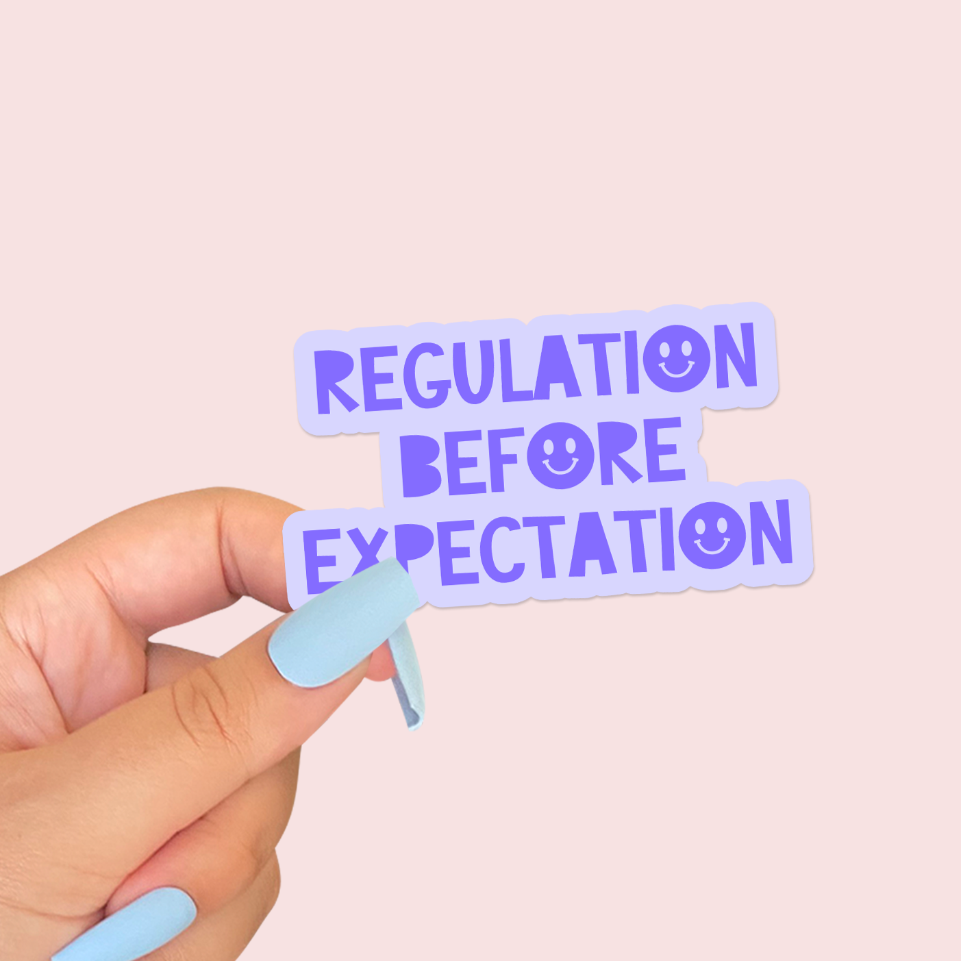 Regulation Before Expectation Sticker