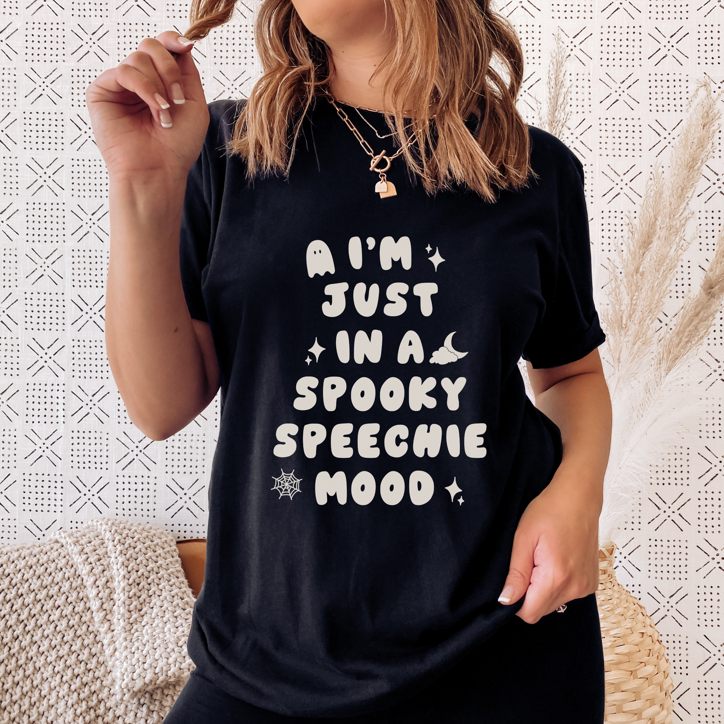 Spooky Speechie Mood Jersey T-Shirt