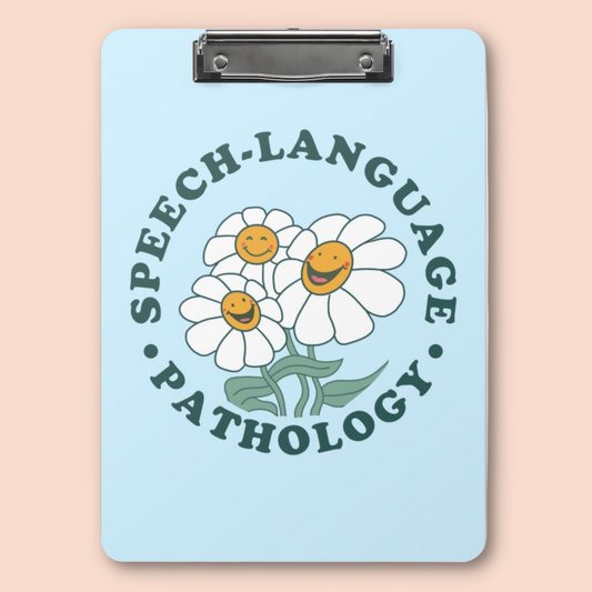 Speech Daisies Clipboard