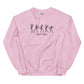 Spooky Speech Skeletons Embroidered Sweatshirt