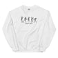 Spooky Speech Skeletons Embroidered Sweatshirt